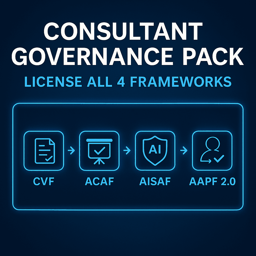 Consultant Governance Pack