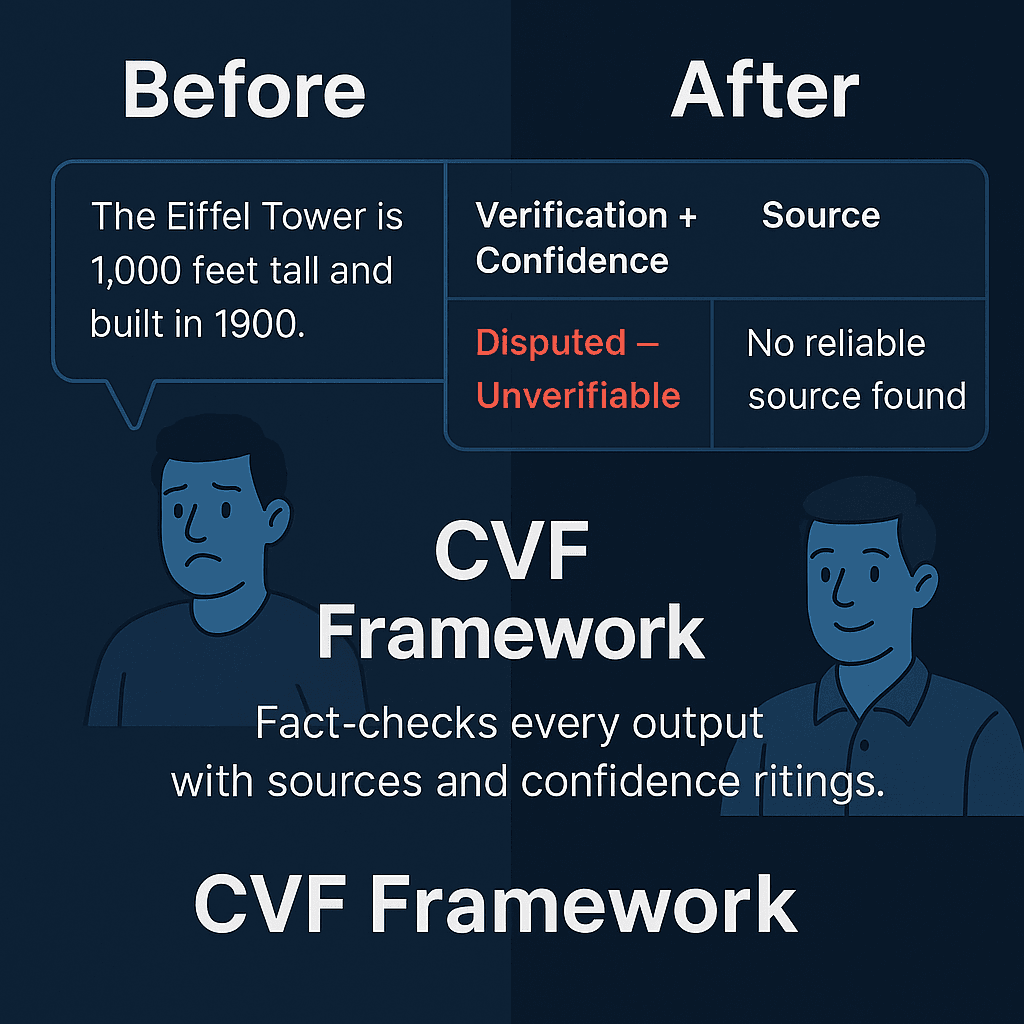 CVF — The Truth Firewall for AI
