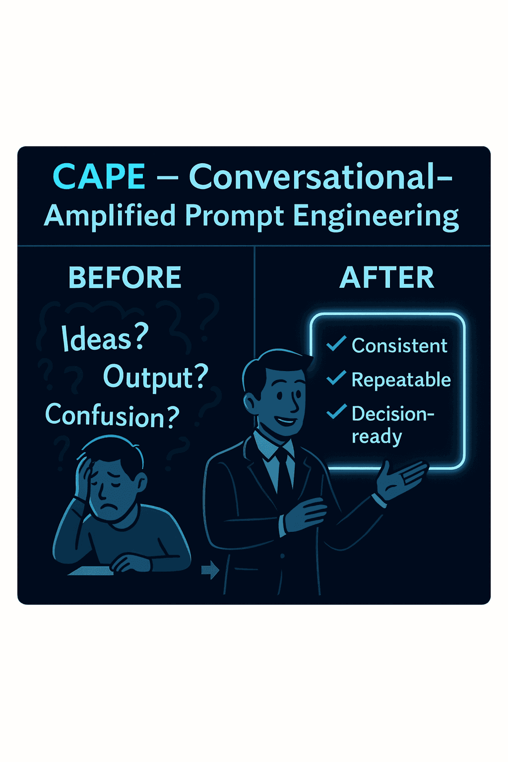 CAPE — Conversational-Amplified Prompt Engineering